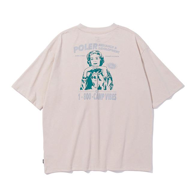 POLeR ポーラー RND RELAX FIT TEE RNDリラックスフィットティー 261MCV0064 【 トップス 半袖 Tシャツ キャンプ アウトドア 】【メール便・代引不可】 | POLeR | 01