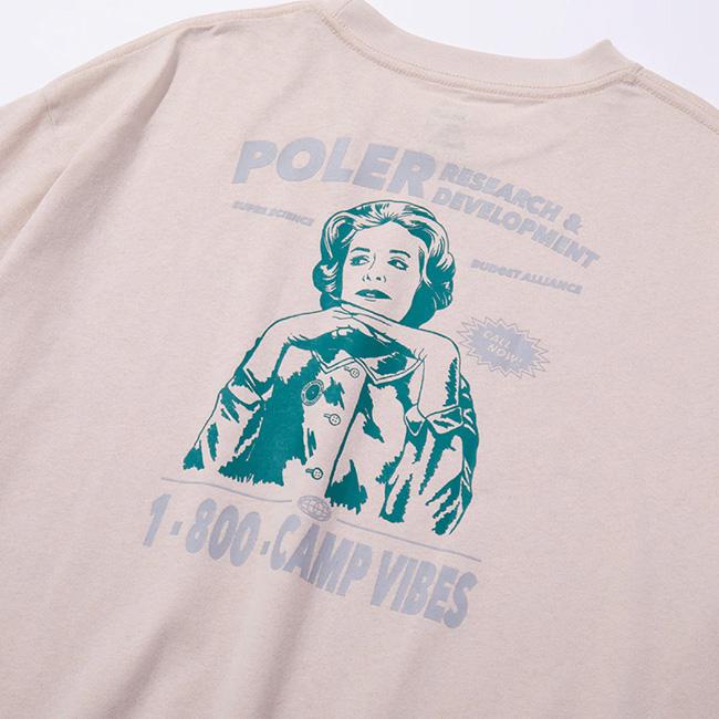 POLeR ポーラー RND RELAX FIT TEE RNDリラックスフィットティー 261MCV0064 【 トップス 半袖 Tシャツ キャンプ アウトドア 】【メール便・代引不可】 | POLeR | 03