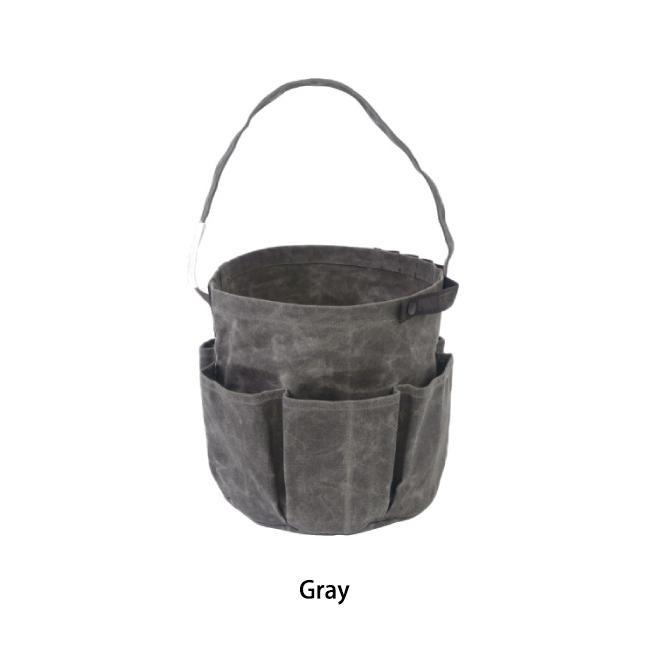 POST GENERAL ポストジェネラル WAXED CANVAS TOOL BAG ROUND ワックスドキャンバスツールバッグラウンド 982140060/982140061 【収納/キャンプ/アウトドア】 | POST GENERAL | 07