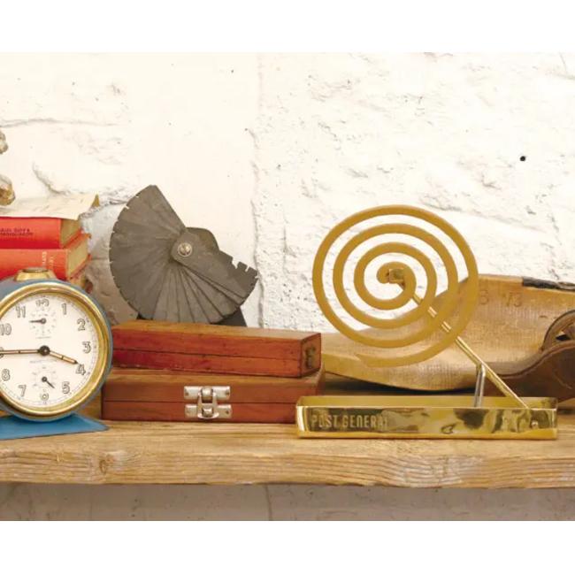 POST GENERAL ポストジェネラル BRASS MOSQUITO COIL HOLDER ブラスモスキートコイルホルダー 982160009【蚊取り線香/キャンプ】【メール便・代引不可】 | POST GENERAL | 02