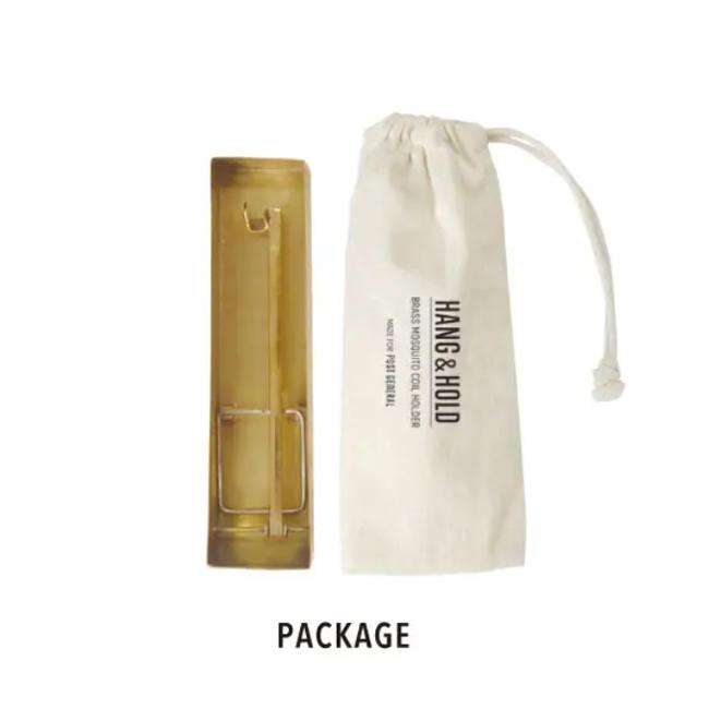 POST GENERAL ポストジェネラル BRASS MOSQUITO COIL HOLDER ブラスモスキートコイルホルダー 982160009【蚊取り線香/キャンプ】【メール便・代引不可】 | POST GENERAL | 04