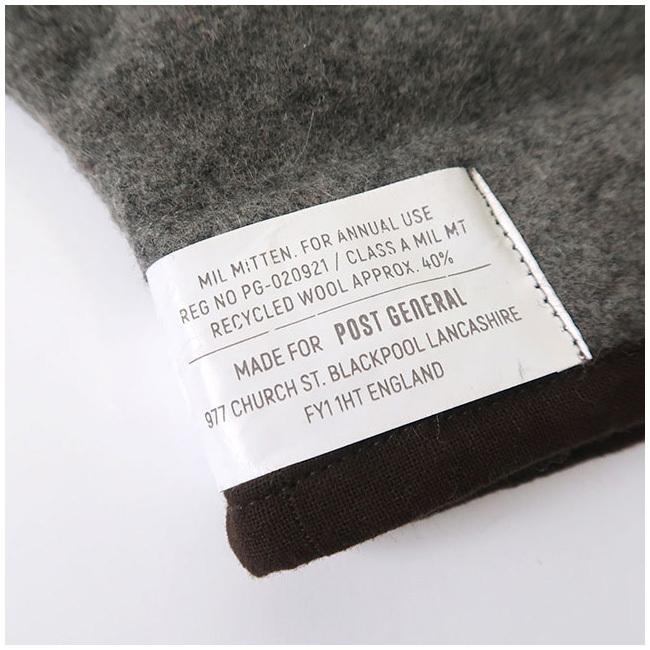 POST GENERAL ポストジェネラル MIL MITTEN ミルミトン 98214007 【鍋敷き/キッチン/鍋つかみ/アウトドア/キャンプ】【メール便・代引不可】 | POST GENERAL | 07