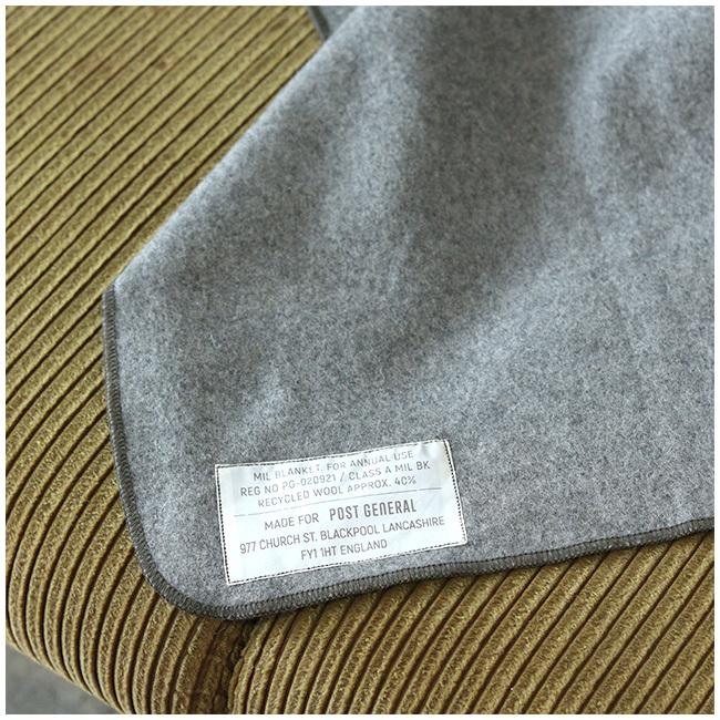 POST GENERAL ポストジェネラル MIL BLANKET ミルブランケット 98214007 【アウトドア/キャンプ/ひざ掛け/防寒】 | POST GENERAL | 06