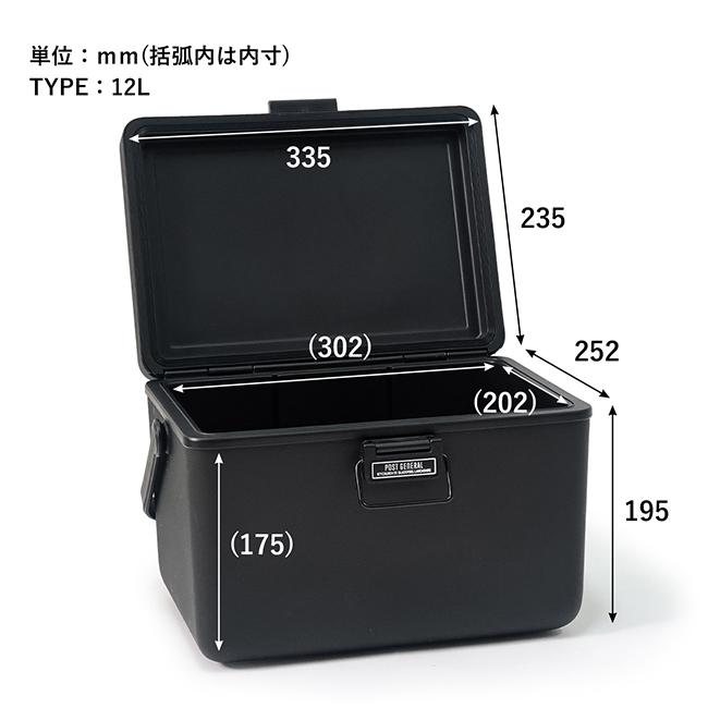 POST GENERAL ポストジェネラル THE ICE ERA HARD-SHELL COOLER 12L ハードシェルクーラー12L 982470006【保冷 保温 クーラーボックス BBQ キャンプ】 | POST GENERAL | 08