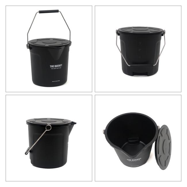 POST GENERAL ポストジェネラル THE BUCKET 10L WITH LID バケット10リッターウィズリッド 982570001/982570002 【 バケツ 収納 キャンプ アウトドア 】 | POST GENERAL | 02