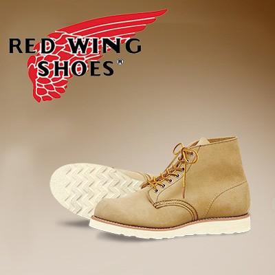 RED WING レッドウイング ブーツ Classic Work 6 Round-toe Hawthorne Abilene 8167 ワイズ E