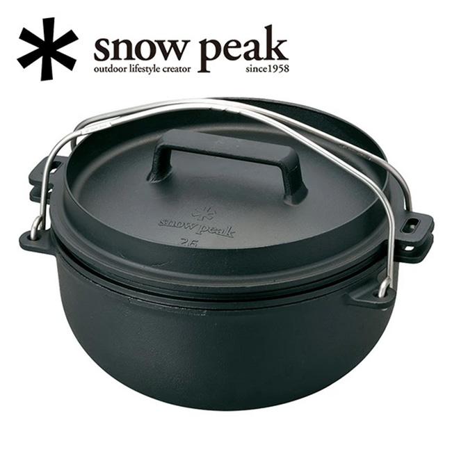 snow peak Snow Peak スノーピーク 和鉄ダッチオーブン26 CS-520