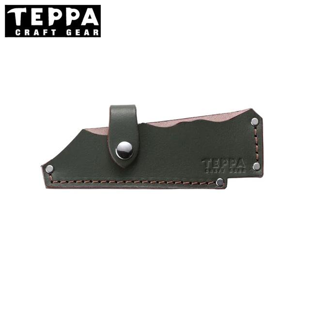 TEPPA てっぱ 焚火鉈 弥彦 専用革ケース オリーブドラブ MZ14024 【 斧 焚き火 アウトドア キャンプ 】【メール便・代引不可】 | ブランド登録なし