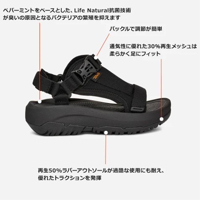 【未使用品】Teva ハリケーン アンプソール ボルト 24cm サンダル TEVA 24.3.1 テバ サンダル ユニセックス ハリケーン アンプ
