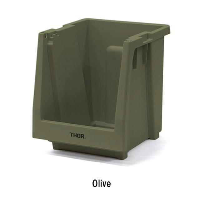 THOR ソー Stacking Shelf Container 20L スタッキングシェルフコンテナー20L 369620 【 箱 収納 ガレージ インテリア アウトドア 】 | THOR | 12