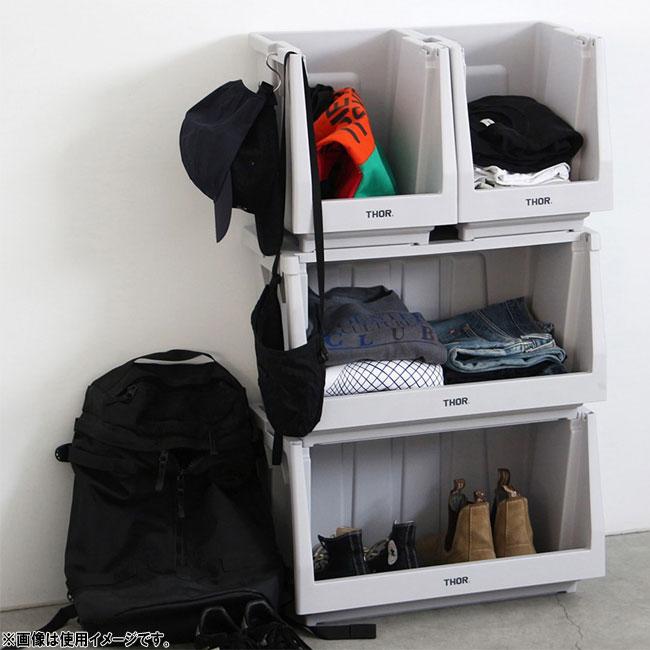 THOR ソー Stacking Shelf Container 20L スタッキングシェルフコンテナー20L 369620 【 箱 収納 ガレージ インテリア アウトドア 】 | THOR | 08