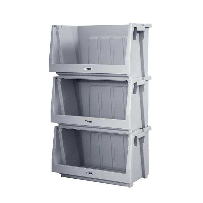 THOR ソー Stacking Shelf Container 50L スタッキングシェルフコンテナー50L 369650 【 箱 収納 ガレージ インテリア アウトドア 】 | THOR | 04