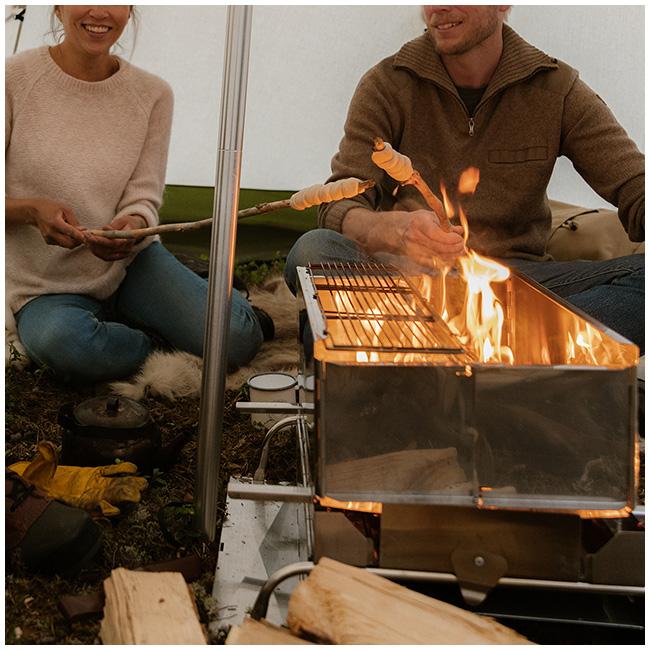 Tentipi Hekla Firebox Stand & ヘクラ 30 セット 【公式通販】