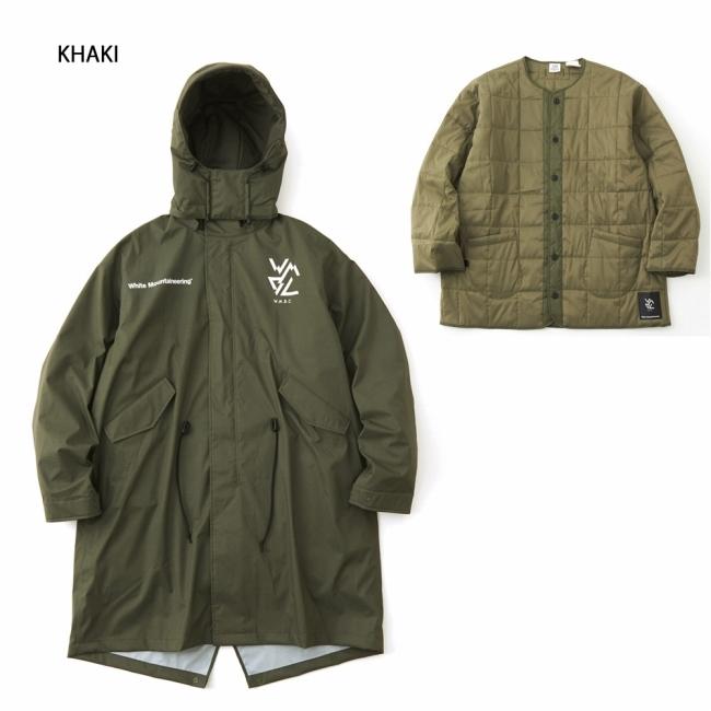 注目ブランドのギフト 未使用 22AW WMBC KIU 3 LAYERED MODS COAT