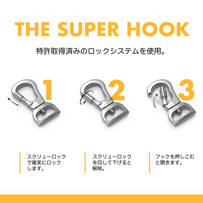 zee.dog ジードッグ RUFF LEASH L ラフリーシュL 【 犬 紐 リード 衝撃吸収 着脱簡単 アウトドア 散歩 小型犬 中型犬 】【メール便・代引不可】 | ブランド登録なし | 07