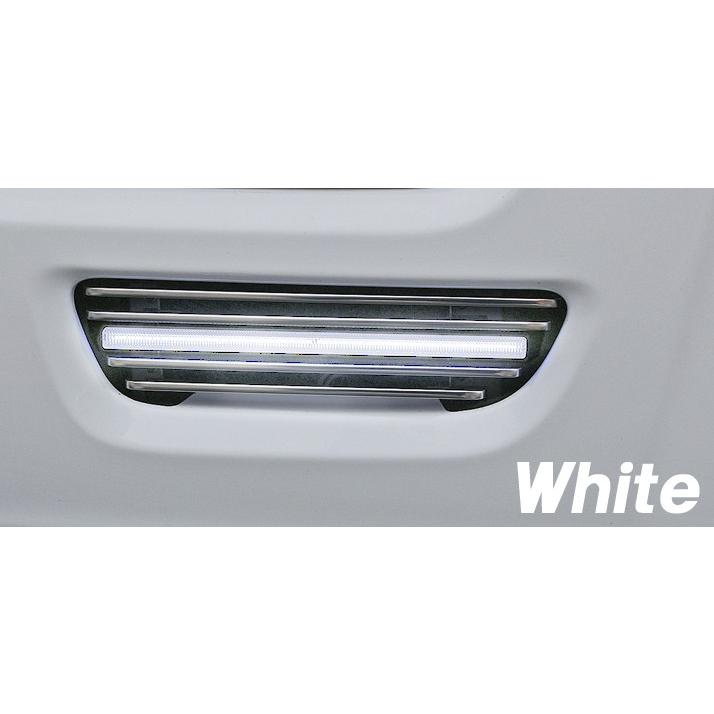 ファイブスターギガ用 ラインライト付きバンパービレット白 : HIGH