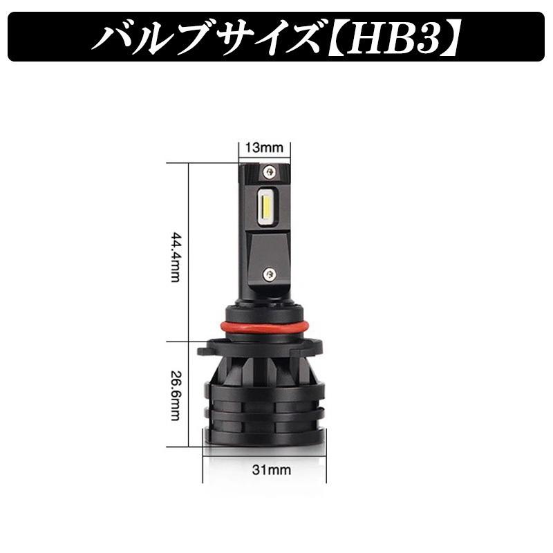 ハイエース 200系 1型 2型 3型 4型 6型 LED ハイビーム HB3 車検対応