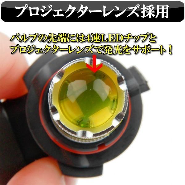 プリウス 30系 ZVW30 前期 後期 LED フォグランプ イエロー 黄色 H8