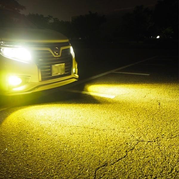 プリウス 30系 ZVW30 前期 後期 LED フォグランプ イエロー 黄色 H8