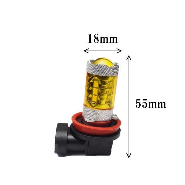 値下げ！H.P DECO チェスト イエロー 楽天市場】60W LED フォグランプ バイク用 3色切り替え イエロー