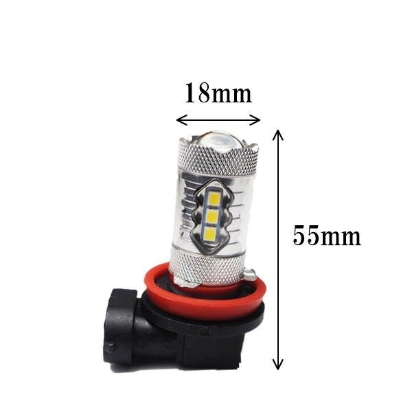 オデッセイ RB1 RB2 RB3 RB4 LED フォグランプ H8 H11 H16 ホワイト