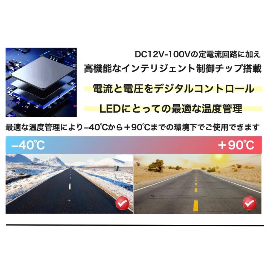 H4 LED ヘッドライト Hi/Lo切替式 DC12V-100V 軽自動車から大型トラックまで幅広く対応 ハイパワーバルブ 6500Kホワイト発光 カスタムLED搭載 車検対応 蓄熱対策 |  | 06
