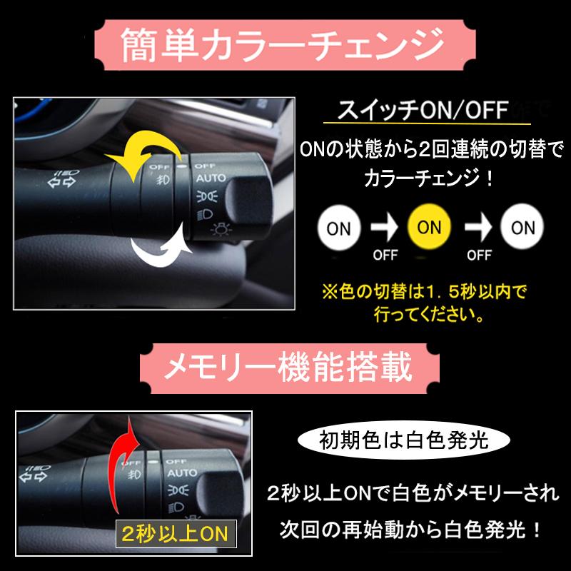 L1B LED フォグランプ アルファード40系 AAHH4#/AGH4# 令和5年6月〜 ２色切り換え ホワイト6000lm イエロー3000lm 車検対応 メモリー機能搭載 高効率放熱ファン |  | 04