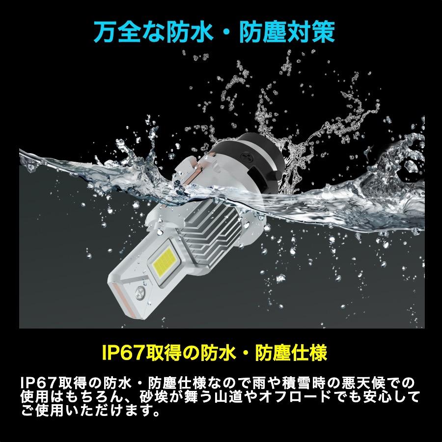 ヴェルファイア ヘッドライト HID仕様車用 LED 適合型式ANH,GGH2##(20系) 適合年式H20.06〜H26.12 DC12V-28V対応 安心の車検対応 長期一年保証付き LED BULB |  | 04