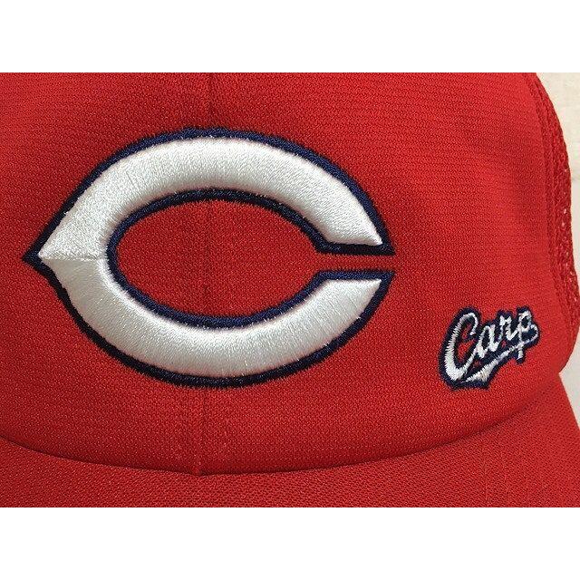 プロ野球 日本製 中央帽子 広島東洋カープ CARP メッシュ