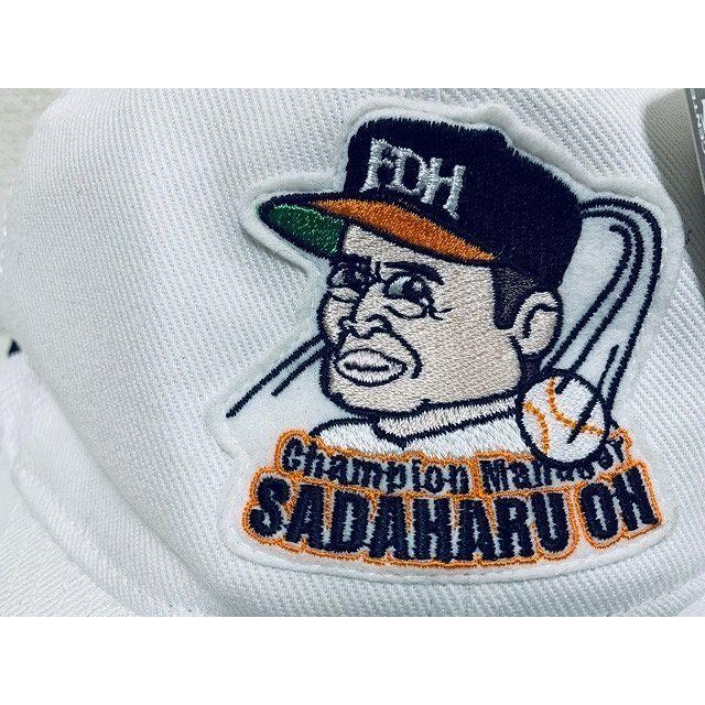 デッドストック デサント 福岡ダイエーホークス 王貞治監督モデル メッシュ キャップ 野球帽子 サイズL [A3] | DESCENTE | 01