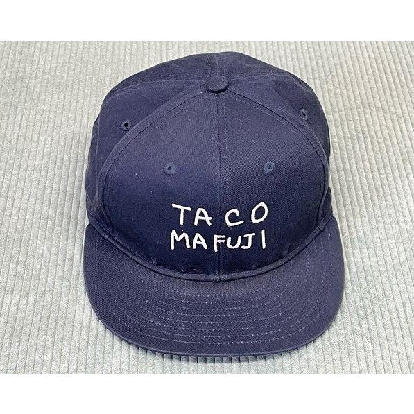 TACOMA FUJI RECORDS タコマフジレコード キャップ 帽子 TACO MAFUJI ネイビー スナップバック [a3-0029]｜highground｜02