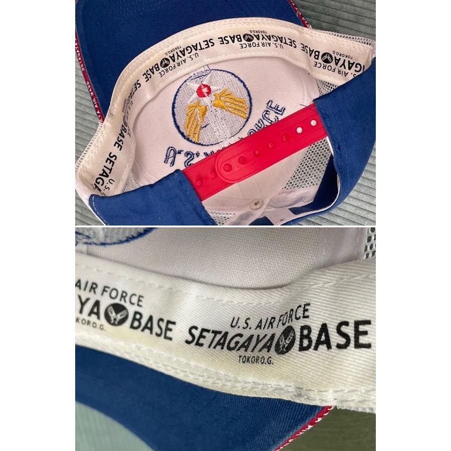 U.S. AIR FORCE 世田谷ベース キャップ 62cm 所ジョージ 激渋】US.AIR FORCE 世田谷ベース 所ジョージ キャップ 00s