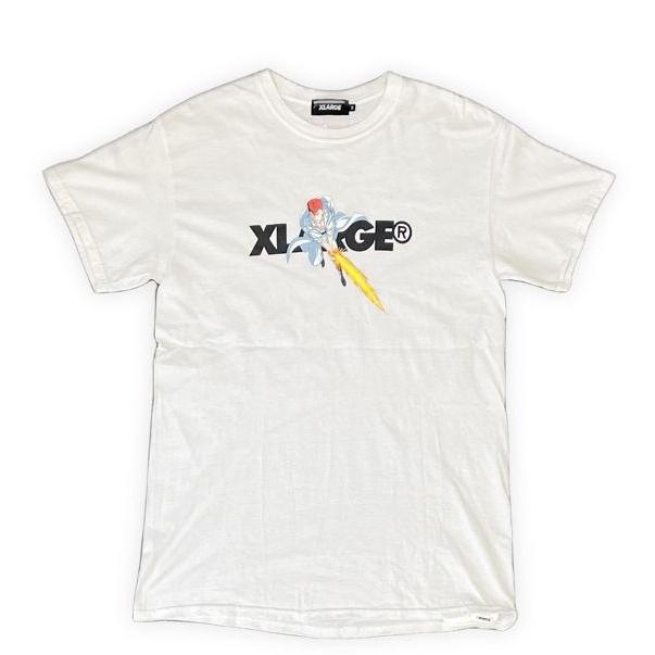 シシクイ エクストララージTシャツ 白 XLARGE エクストララージ 幽遊白書 桑原和真 Tシャツ アニメT