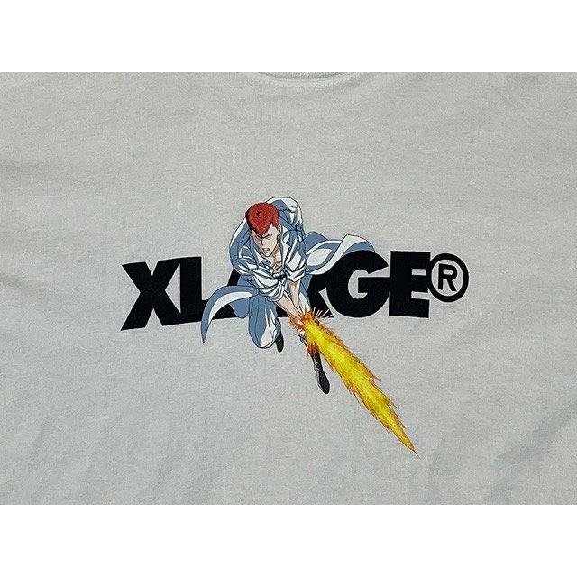 XLARGE エクストララージ 幽遊白書 アニメT キャラクターT L 黒 XLARGE（エクストラ ラージ） 幽遊白書 桑原和真 Tシャツ アニメT