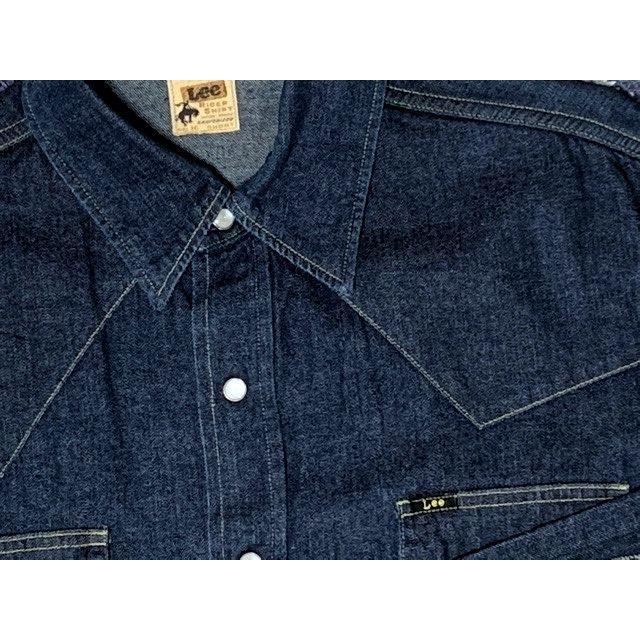 Lee（リー） Lee COWBOY SHIRTS デニムウエスタンシャツ RIDER SHIRT