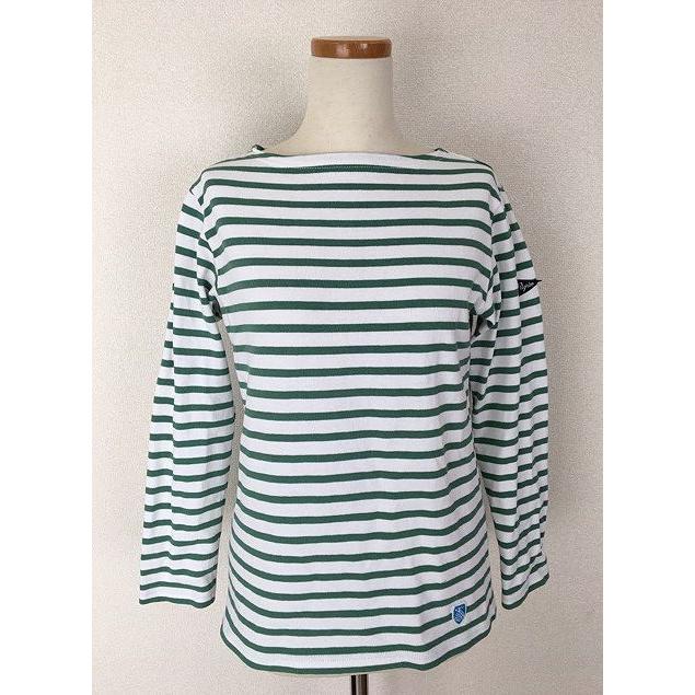 ORCIVAL PilgrimSurf オーチバル オーシバル ピルグリムサーフ バスクシャツ  ボーダー 白 緑 サイズ1 [B2] | ORCIVAL | 02