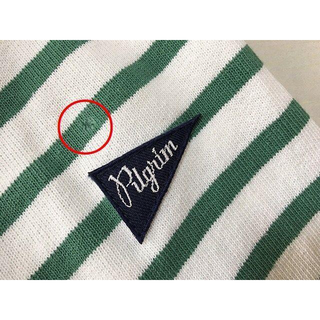 ORCIVAL PilgrimSurf オーチバル オーシバル ピルグリムサーフ バスクシャツ  ボーダー 白 緑 サイズ1 [B2] | ORCIVAL | 05