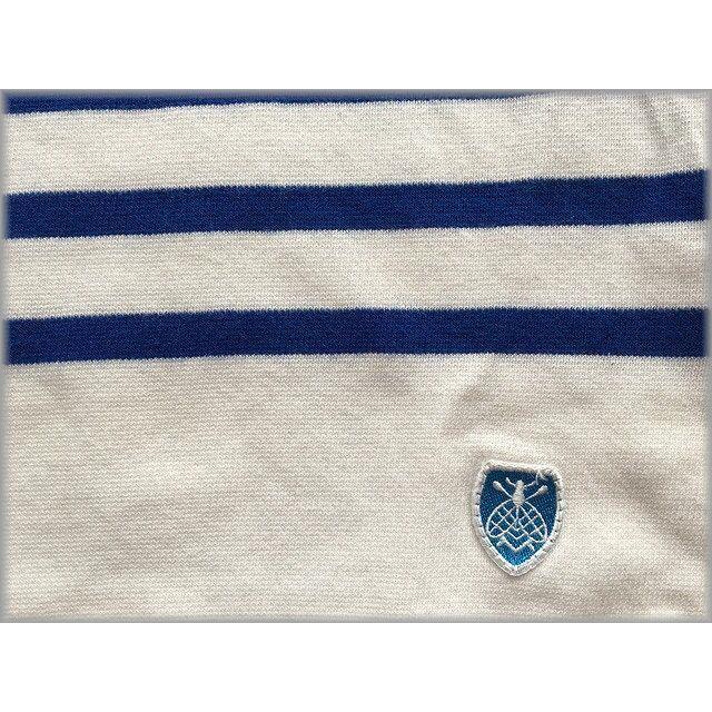 フランス製 ORCIVAL オーチバル オーシバル バスクシャツ  ボーダー 白 青 サイズ2 [B2] | ORCIVAL