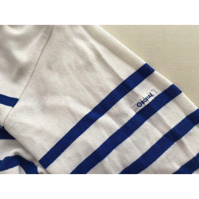 フランス製 ORCIVAL オーチバル オーシバル バスクシャツ  ボーダー 白 青 サイズ2 [B2] | ORCIVAL | 04