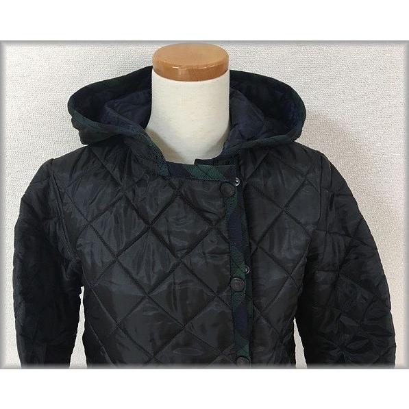 未使用 アースミュージック＆エコロジー ラベンハム 別注 キルティングジャケット 黒 サイズ36 [G1] | LAVENHAM