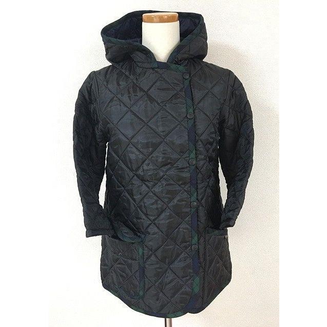 未使用 アースミュージック＆エコロジー ラベンハム 別注 キルティングジャケット 黒 サイズ36 [G1] | LAVENHAM | 01