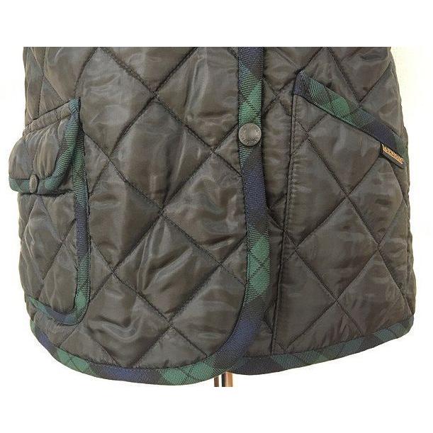 未使用 アースミュージック＆エコロジー ラベンハム 別注 キルティングジャケット 黒 サイズ36 [G1] | LAVENHAM | 04