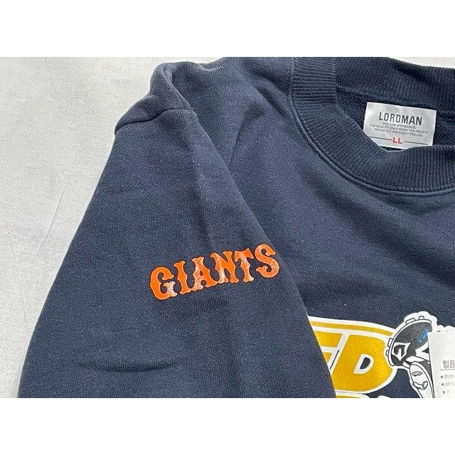 読売巨人軍 ジャイアンツ ジャビット 90's 当時物 長嶋監督時代スローガン 「SPEED＆CHARGE」 プリント トレーナー LLサイズ [c4-0010] |  | 03