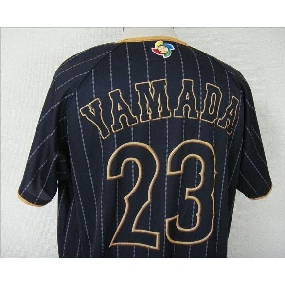 【新品未使用】山田哲人　侍ジャパン　WBC レプリカユニフォーム　ビジター　L 優良配送 日本代表 侍ジャパン 2017 WBC レプリカユニフォーム