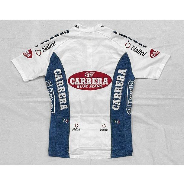 イタリア製 90's 1996 カレラブルージンズ CARRERA BLUE JEANS サイクルジャージ 半袖 ウェア フルジップ ナリーニ サイズXL [c8-0004] | カレラ | 03