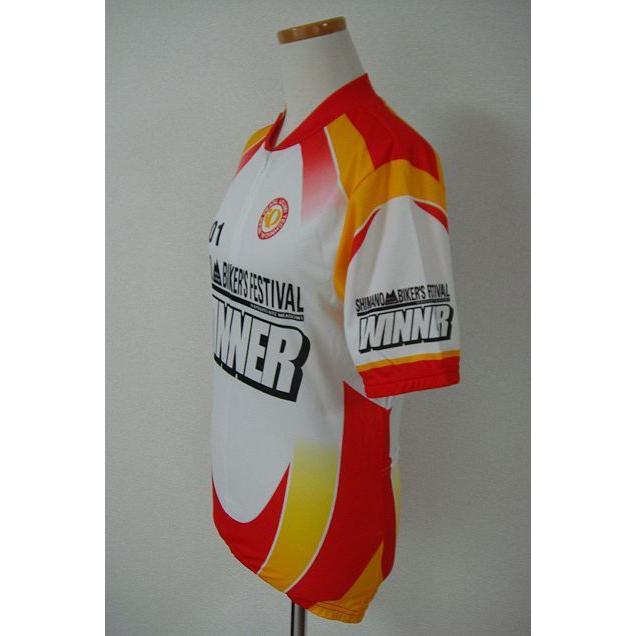 非売品  優勝者 パールイズミ シマノ バイカーズフェスティバル 2001 WINNERジャージ サイクルジャージ サイズS [C9] | パールイズミ | 02