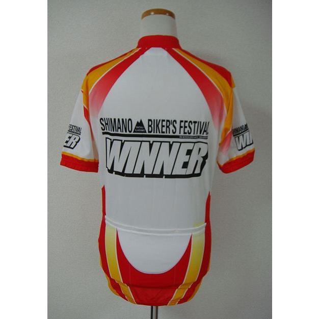 非売品  優勝者 パールイズミ シマノ バイカーズフェスティバル 2001 WINNERジャージ サイクルジャージ サイズS [C9] | パールイズミ | 03