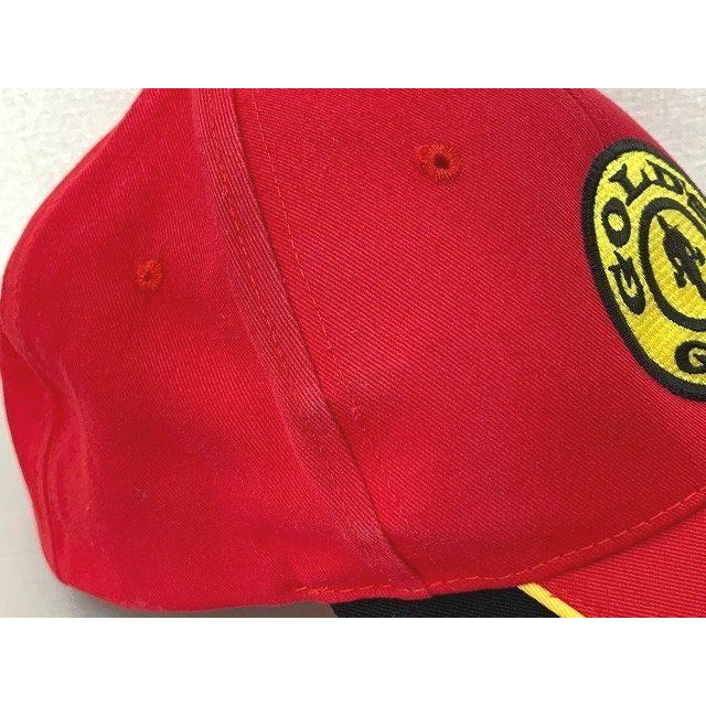 GOLD'S GYM ゴールドジム トレーニング コットンキャップ 帽子 刺繍
