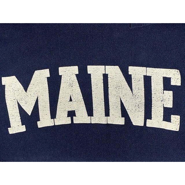 激レア 80s 90s チャンピオン MAINE リバースウィーブ USA製 L REVERSE WEAVE 90's 90年代 アメリカ製 チャンピオン リバース
