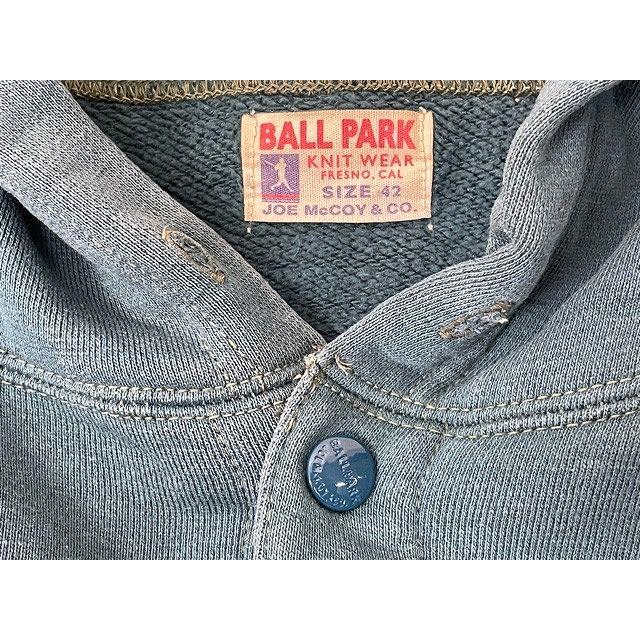 ザリアルマッコイズ ジョーマッコイ ボールパーク　スウェット THE REAL McCOY'S ジョーマッコイ JOE McCoy BALL PARK